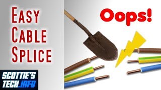 Easy waterproof Cable and Wire Splice [upl. by Felicidad26]