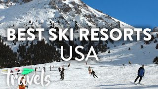 Top 10 Ski Resorts in the US  MojoTravels [upl. by Annehsat]