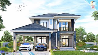 10 Beautiful Two Story Homes With Floor Plans From SK Homes [upl. by Malaspina]