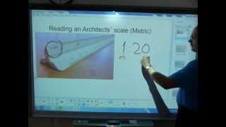 Read an Architects scale decimal [upl. by Meeker]