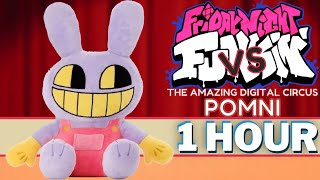 DIGITALIZING  FNF 1 HOUR SONG Perfect Loop Vs Pomni the Plush I The Amazing Digital Circus Pilot [upl. by Nilla]