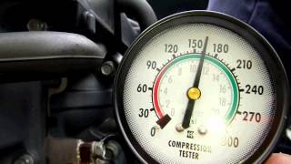 2001 Yamaha 115hp 4 Stroke Outboard Engine Compression Test Results [upl. by Hcire]