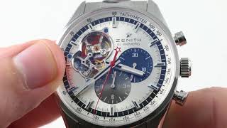 Zenith El Primero Chronomaster 1969 032040406169C496 Luxury Watch Review [upl. by Andris409]