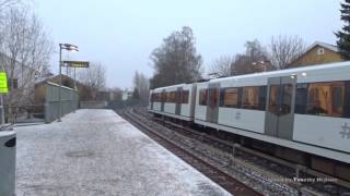 Oslo Tbane  The Metro in Oslo Norway 2017 [upl. by Yeltnarb]