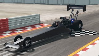 Meos Dragster 3977391mph BeamNG Drive 3 sec 14 mile [upl. by Clare]