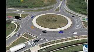 How to drive a two 2 lane roundabout [upl. by Hilaire]