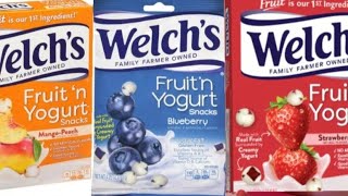 Welchs Fruit N Yogurt Snacks [upl. by Abrahams128]