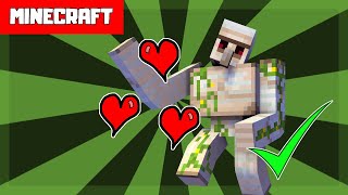 How to Heal an IRON GOLEM in Minecraft 1164 [upl. by Searle]