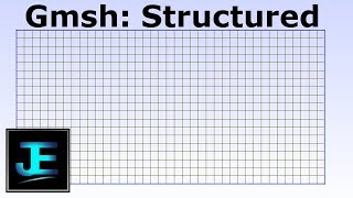 GMSH Structured Transfinite Rectangular Mesh 4 Pt [upl. by Rocray]