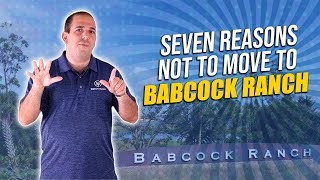 Seven Reasons Not To Move To Babcock Ranch [upl. by Winifred355]