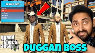 HOW TO ADD DUGGAN BOSS IN GTA 5  AVERY DUGGAN IN GTA 5  GTA 5 Mods  HindiUrdu  THE NOOB [upl. by Hewet]