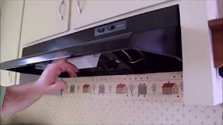 Installing New Range Hood Vent over Stove and Oven [upl. by Miharbi]