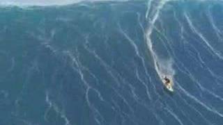 Surfing Huge Waves in Hawaii [upl. by Rednijar805]