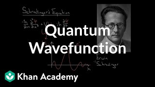 Quantum Wavefunction  Quantum physics  Physics  Khan Academy [upl. by Nayllij]