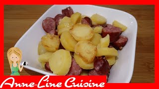 Pommes de terre et saucisses de Montbéliard [upl. by Pyotr]