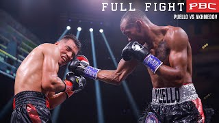 Puello vs Akhmedov FULL FIGHT August 20 2022  PBC on Showtime [upl. by Cordi493]