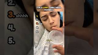 Top 5 Funniest Anesthesia Reactions part 34 🤣 shorts [upl. by Abrams55]