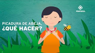 Picadura de abeja ¿qué hacer  Clínica Alemana [upl. by Rochemont]