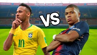 Mbappe vs Neymar Jr Épicas Batallas de Rap del Fútbol [upl. by Betsey193]