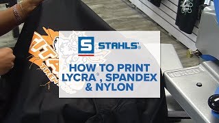 How to Print Lycra® Spandex amp Nylon [upl. by Benildis]