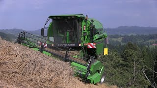 Dreschen extrem  Spezialdrescher DeutzFahr M3575  Extreme Combine Harvester  UltraHD [upl. by Llenyr]