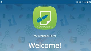 How to submit Feedback in JK SAMIKSHA SED APP [upl. by Dnaltiak]