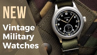 Vintage Military Watches Reborn PART 1 – Reissues of Divers Field Watches amp Pilot Watches [upl. by Ailaroc]