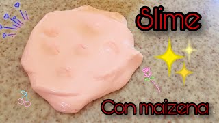 •slime con maizena y pegamento 😊 [upl. by Alyahsal]