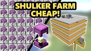 Easy amp CHEAP Shulker Farm in Minecraft 121 [upl. by Herrle]