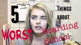 The 5 WORST Things About Boarding School [upl. by Anders]