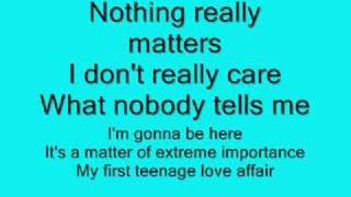 Teenage Love Affair  Alicia Keys with Lyrics [upl. by Stretch]