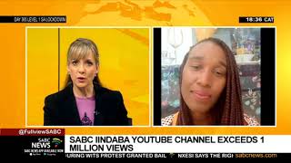 SABC Iindabas YouTube Channel exceeds 1 million views Nontobeko Magala [upl. by Goddart]