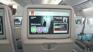 Cabin Tour  New Emirates Boeing 777300ER [upl. by Dalston]