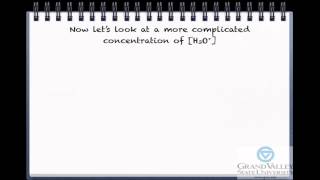 Calculating pH Using Hydronium Ion Concentration H3O [upl. by Zurc]