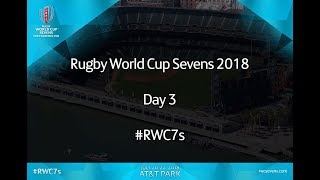 Rugby World Cup Sevens  Day 3 [upl. by Selemas61]