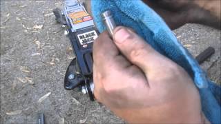 How To Fix A Leaky Floor Jack [upl. by Nagard]