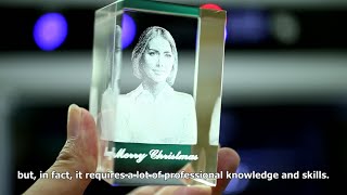 HOW TO MAKE A 3D CRYSTAL PHOTO [upl. by Grissom663]