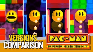 PacMan Arrangement 🟡 Versions Comparison  Arcade GBA PS2 PSP Xbox 360 and PS3 [upl. by Camilo]