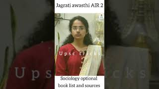 jagrati awasthi SOCIOLOGY BOOKLIST  full videolink in description [upl. by Ralfston]