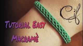 Tutorial Easy BRACELET [upl. by Yregerg923]