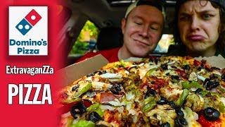 Dominos ExtravaganZZa Pizza Review [upl. by Gorrian]