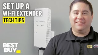 How to Set Up a WiFi Extender  Tech Tips from Best Buy [upl. by Orly]