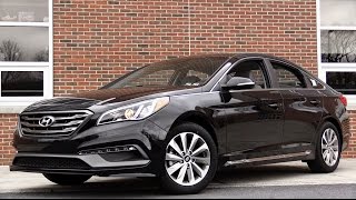 2017 Hyundai Sonata Sport Review [upl. by Ayamat]