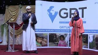 UK Quran Tour 2019  His name is Muhammad  A duet nasheed with Kamal Uddin and Maryam Masud [upl. by Palermo]