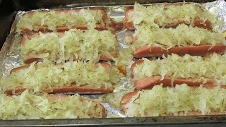 Easy Baked Sauerkraut And Weenies [upl. by Aicac]