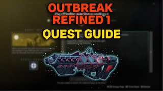 Outbreak Refined 1 Guide  Pair of Switches  Destiny 2 [upl. by Dupuy]