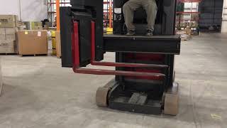 Raymond EasiSwing Reach Forklift Truck [upl. by Namas]