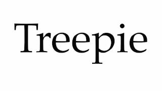 How to Pronounce Treepie [upl. by Dorran]