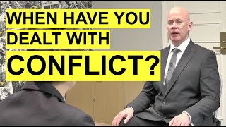 TELL ME ABOUT A TIME When You Had A CONFLICT With A Coworker INTERVIEW QUESTION  ANSWERS [upl. by Eyatnod]