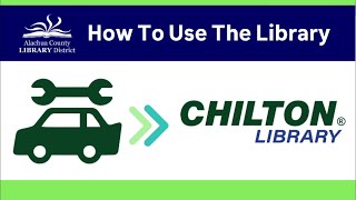 How To Use The Library Chilton Library [upl. by Arlyn186]